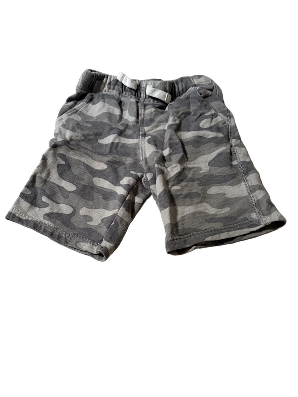 Carter's Grey Camo Cloth Shorts Size 6
